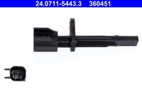 ABS Sensor Raddrehzahl ATE 24.0711-5443.3 FüR Volvo XC90 XC60 V90 256 S90 235 2