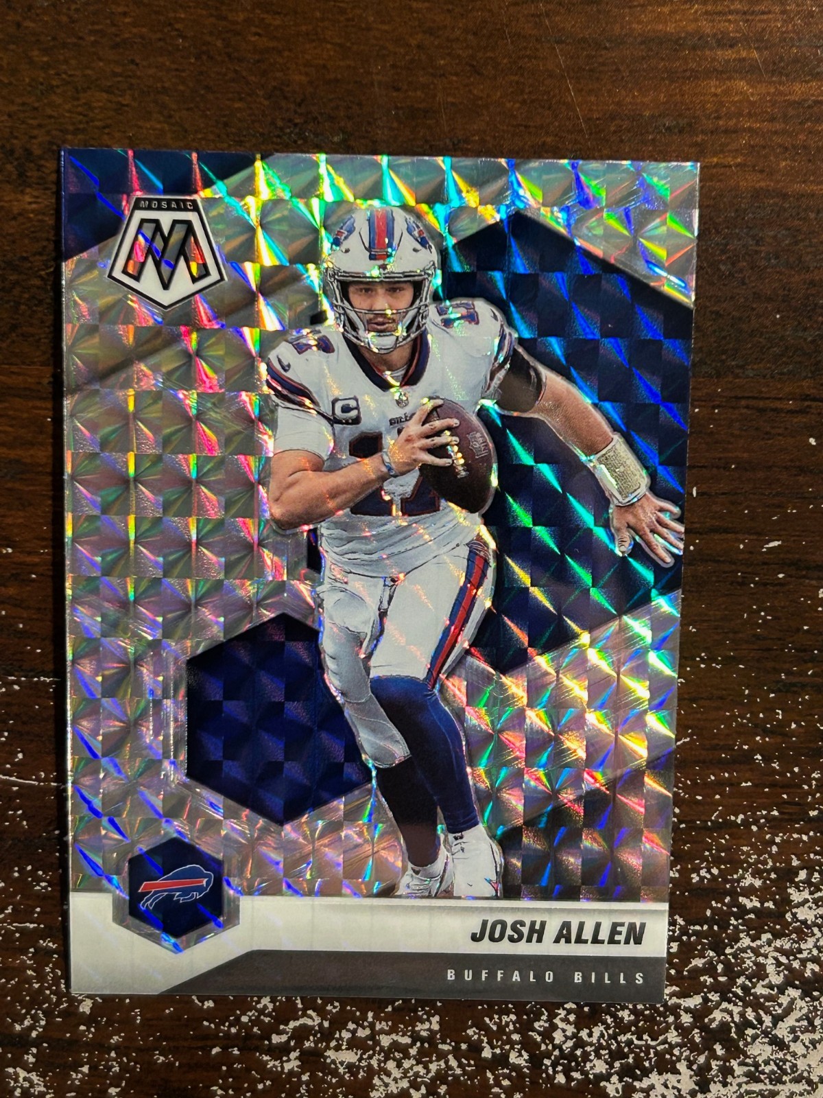 2021 Panini Mosaic - Josh Allen #26 Silver Prizm