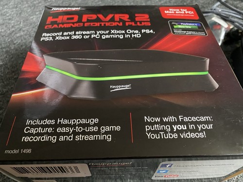 Grabadora de juegos Hauppauge 01503 HD PVR 2 GE Plus HDMI grabación en Full HD 1080p - Imagen 2 de 13