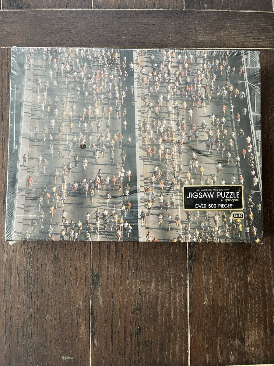 See How They Run 500-Piece Jigsaw Puzzle by Springbok - 18x23.5