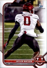 2022 Bowman University #76 Jaylen Watson 