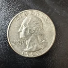 1963-D 25C Washington Quarter