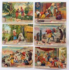 kompletna seria Liebig A 498 / S 685 "Historia dwóch zazdrosnych sióstr"