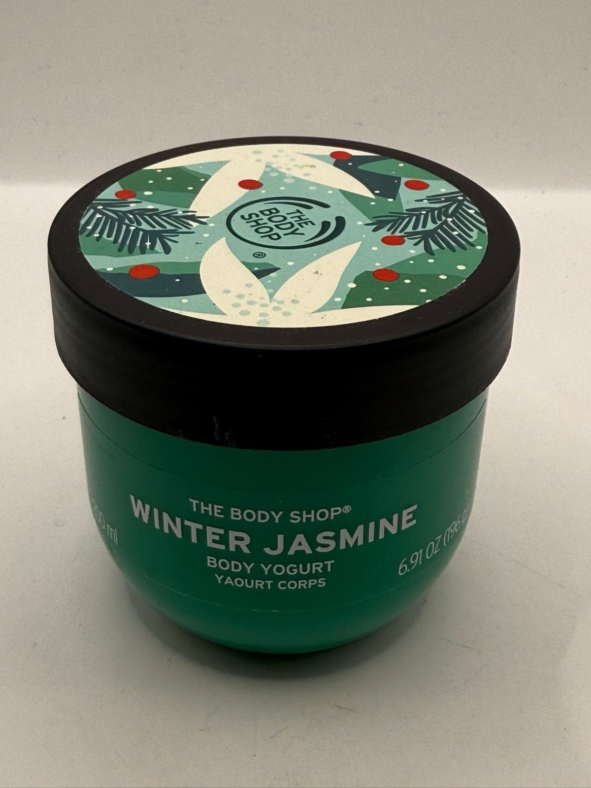 The Body Shop Winter Jasmine Body Yoghurt 200ml Tub 48 Hour Moisturising