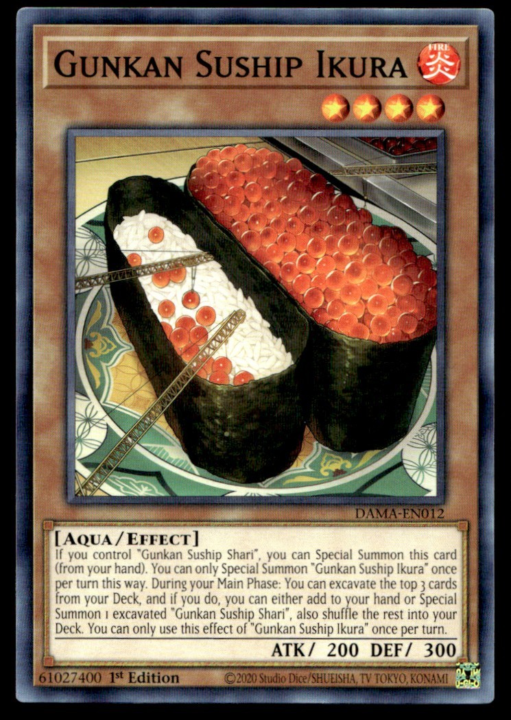 Gunkan Suship Ikura - DAMA-EN012 - YuGiOh 