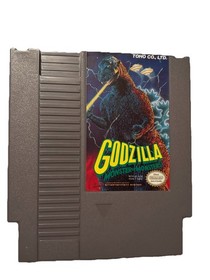 Godzilla: Monster of Monsters (Nintendo NES, 1989) Authentic - Tested W/Manual