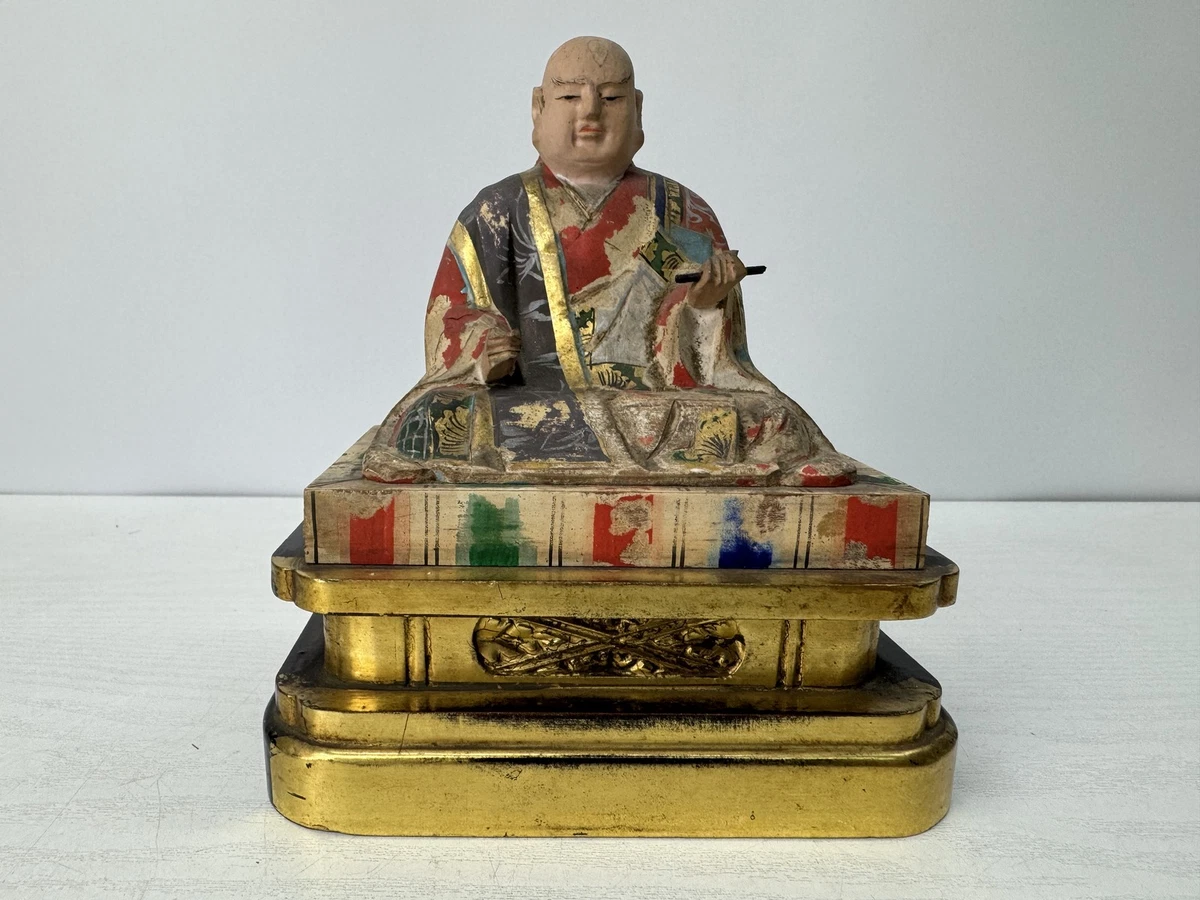 古董日本木制雕像1850-1899 | eBay