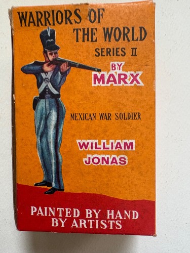 Marx Warriors of the World Mexican War Blue Pants Soldier William Jonas WOW