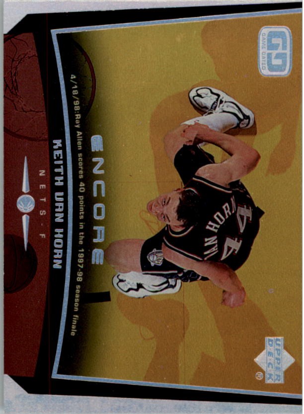 1998-99 Upper Deck Encore #52 Keith Van Horn - BSK