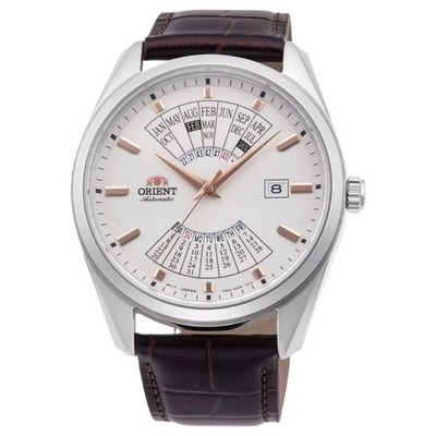 Orient Contemporary Multi-Year Calendar Automatik Leder Herrenuhr RA-BA0005S30B
