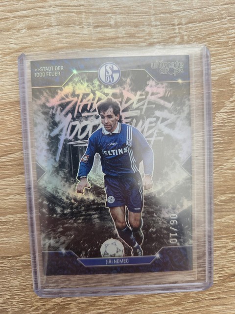 Jiri Nemec FC Schalke 04 Ultimate Dropz /10 Stadt Der 1000 Feuer - Low Numbert