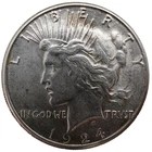 1924-S $1 Peace Silver Dollar XF/AU