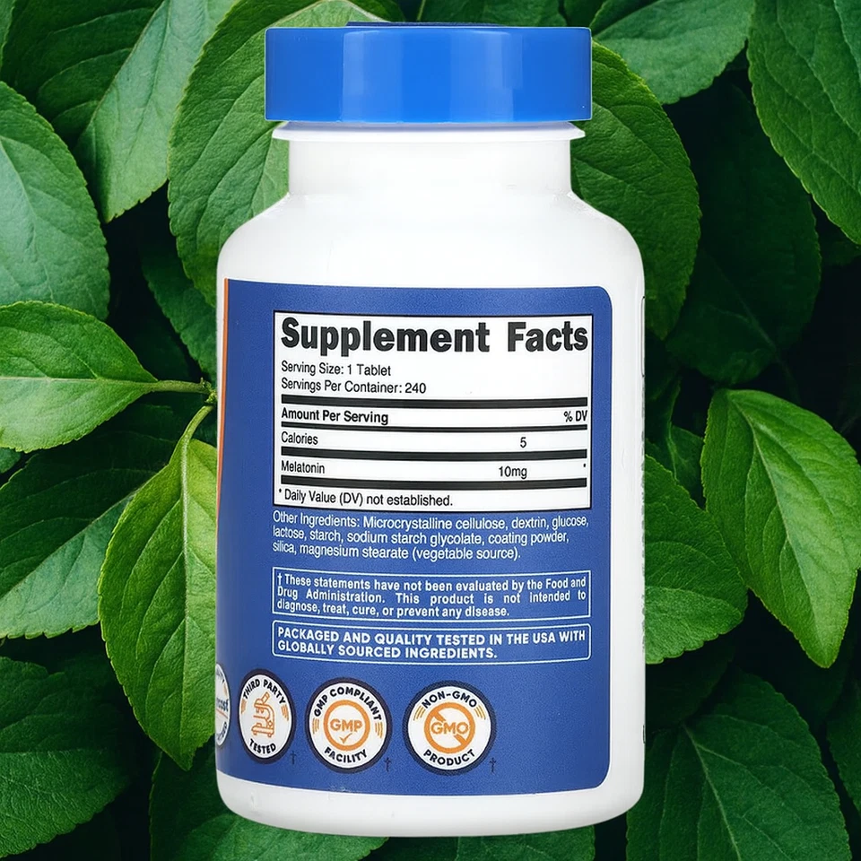 Melatonine, Psychoglam [10 mg ,240 tabs] ENVÍO 48/72 HORAS - Image 2 of 4