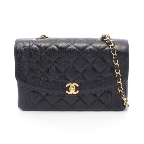 Chanel Matelasse Diana Flap Shoulder Bag Indian Calf r0_0604
