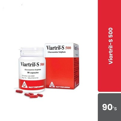 Viartril-S Glucosamine 500Mg Knee & Joint Pain Supplement 90'caps FREE SHIPPING