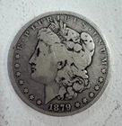 1879 Silver Morgan Dollar Coin
