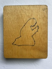AccuCut Die Cut Shape CHRISTMAS MARY PRAYING #1 W1350S 4.75" x 5.75" USA Made