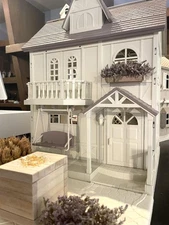 Sylvanian Families Repurposed Honey House with Fountain and Bees