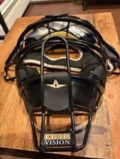 All Star FM 25LMX I Bar Vision Catchers / Umpire Mask With Easton Hard Hat Helm