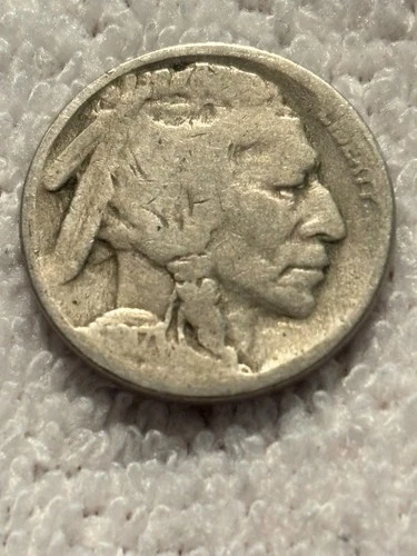 1917 buffalo nickel partical date, worn like most buff. nickels free shipping