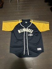 Milwaukee Brewers Mens Stitched Dynasty XXL Blue Gold White MLB