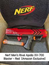 Nerf Men's Rival Apollo XV-700 Blaster - Red [Amazon Exclusive]