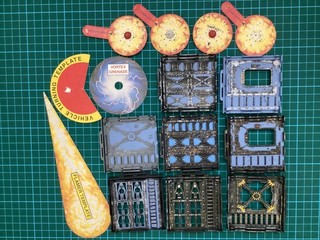 Warhammer Necromunda Terrain Bulkheads plus extras