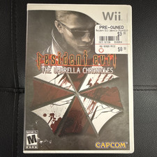Capcom Resident Evil: The Umbrella Chronicles Nintendo Wii Complete w/ Manual