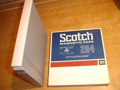 SCOTCH TONBANDSPULE  18cm, m. BAND 730m LOW NOISE u. SCOTCH -  BOX NEUWERTIG
