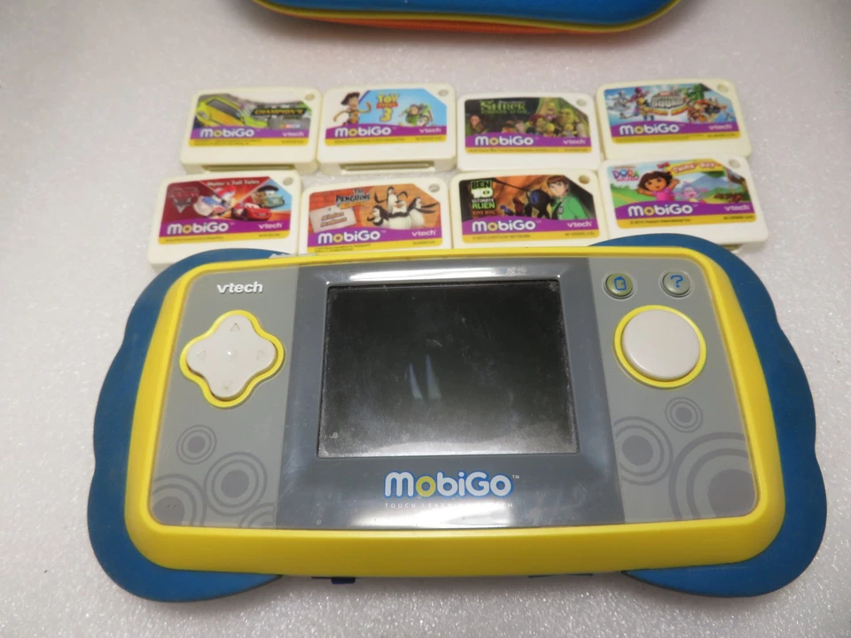 Vtech MobiGo Handheld Learning Device - Tested and Works Comes with 8 Games - Image 2 of 4