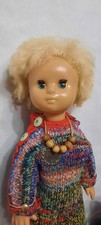 Vintage Soviet doll original clothes, costume, USSR, Zhenya Dnepr 1970s