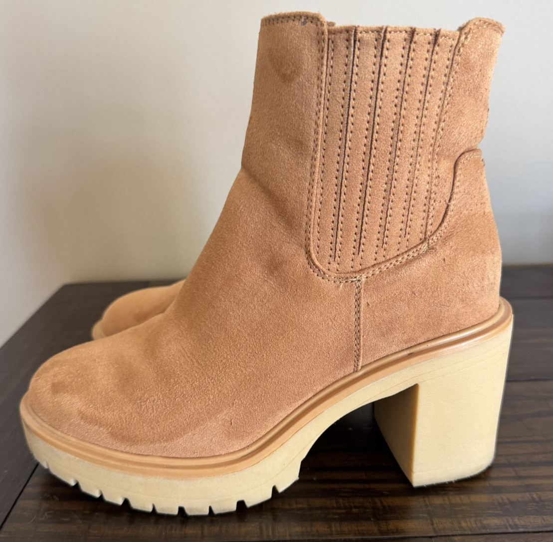 Women's Platform Boots - Universal Thread Cognac … - image 7