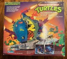Vintage Playmates No. 5308 Ninja Turtles TMNT Technodrome Scout Vehicle - NEW!!!