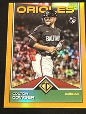 2024 Topps Transcendent - Transcendent Icons Colton Cowser /25 Orange #14