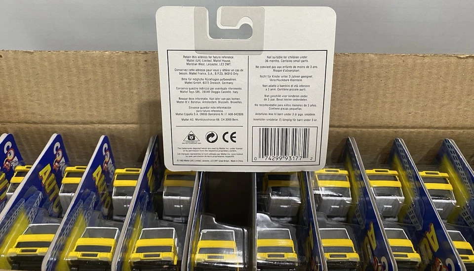 Corgi 93177 1:64 Shell Delivery Truck Tanker Auto City Mattel 1993 Lot Of 24 - Image 3 of 4