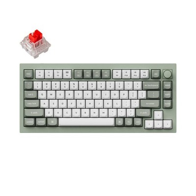 Keychron Q1 Ver. 2 Mechanische Tastatur Vollaluminium Grün Special Edition Neu
