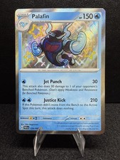 Pokémon Palafin 124/091 SV: Paldean Fates Shiny Rare Stage 1 150 HP Holo