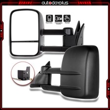 Towing Manual Side View Tow Mirrors Leftright For 88-98 Chevy Gmc Ck Pair Set