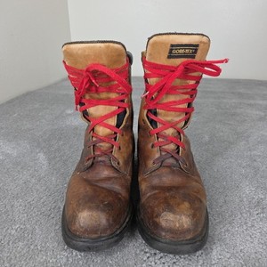 Vintage Red Wing Shoes‎ Steel Toe Work Boots ANSI Z41 PT99 Men\'s Size 12 Red Wing Ansi Z41 PT99 MI/75 C/75 EH Leather Steel Toe Boots  main image 4