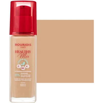 Bourjois Healthy Mix 52W Foundation, aufhellend, vegan, alle Hauttypen, 16h Halt - Bild 1 von 2
