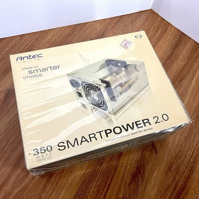 NEW SEALED Antec Smart Power 2.0 350 Watt Power Supply ATX12V v2.0 **Sealed**