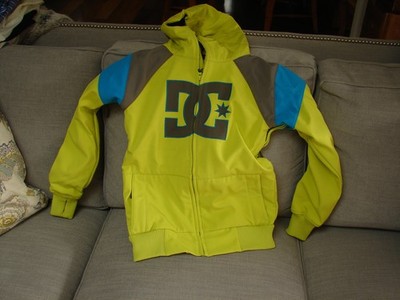 DC Shoe Co Hoodie Jacket Womens Small Full Zip Soft Shell