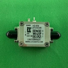 Broadband Low Noise Amplifier 0.4dB NF 0.7~6GHz 40dB Gain 20dBm P1dB - 2 Stage