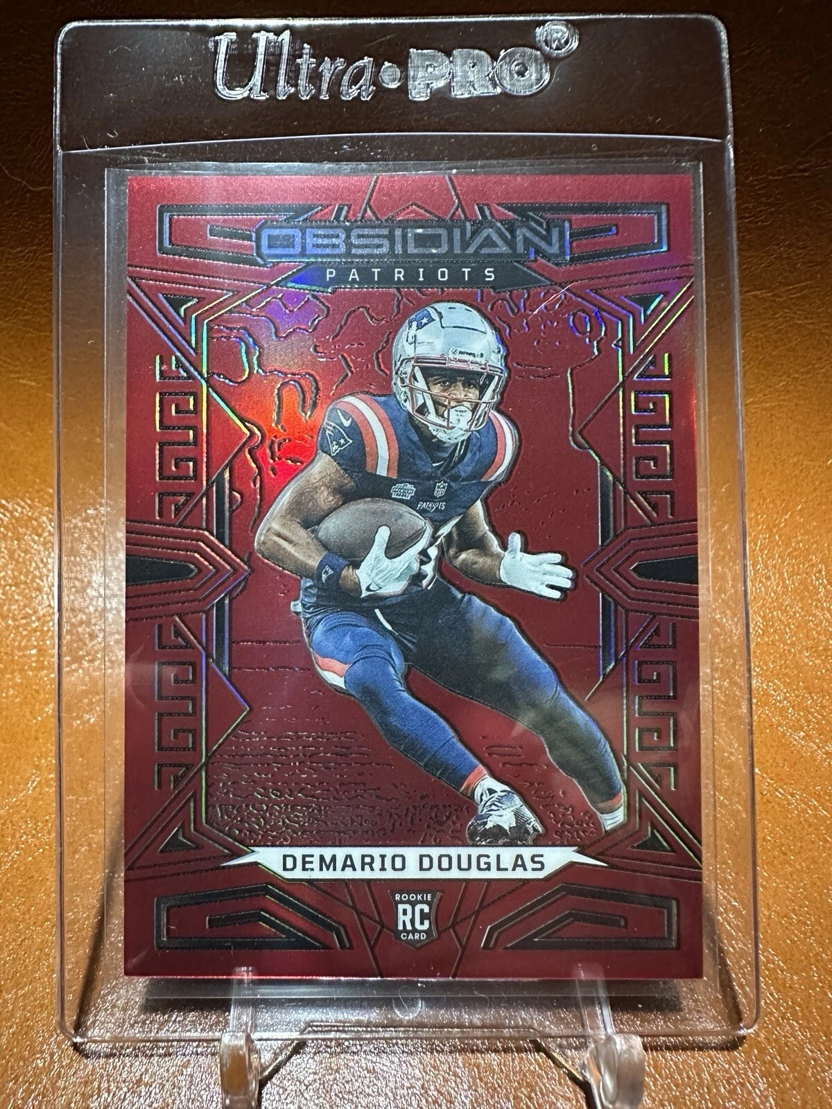 2023 Obsidian Football Demario Douglas No 169 Red Flood RC 36/90