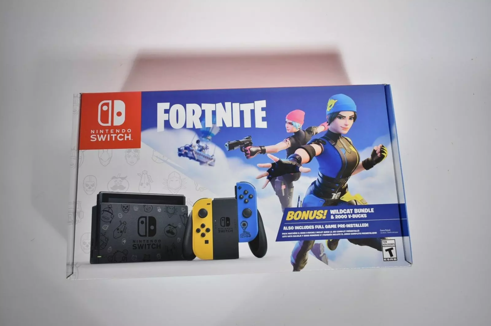 Wildcat Code Nintendo Switch Fortnite Wildcat Console Bundle NEW - WITH CODE V-Bucks ...
