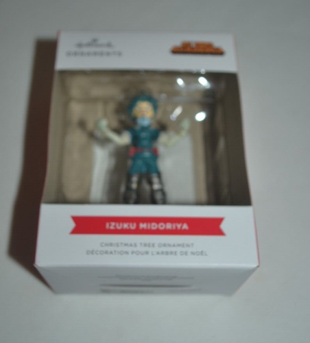 HALLMARK 2023 MY HERO ACADEMIA IZUKU MIDORIYA - CHRISTMAS TREE ORNAMENT - Picture 3 of 5