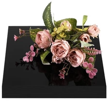 Thyle 12 Pcs Black Square Mirrors Centerpieces for Tables 10" Square Mirrors ...