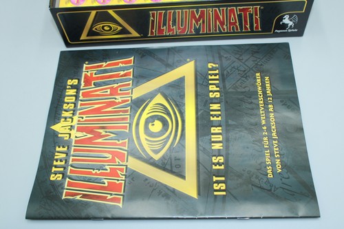 ⭐INTERIOR NUEVO: Illuminati Juego de Mesa Pegasus Steve Jackson Boardgame ⭐ - Imagen 3 de 11