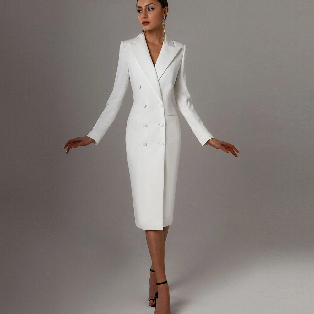 white dress suit womens