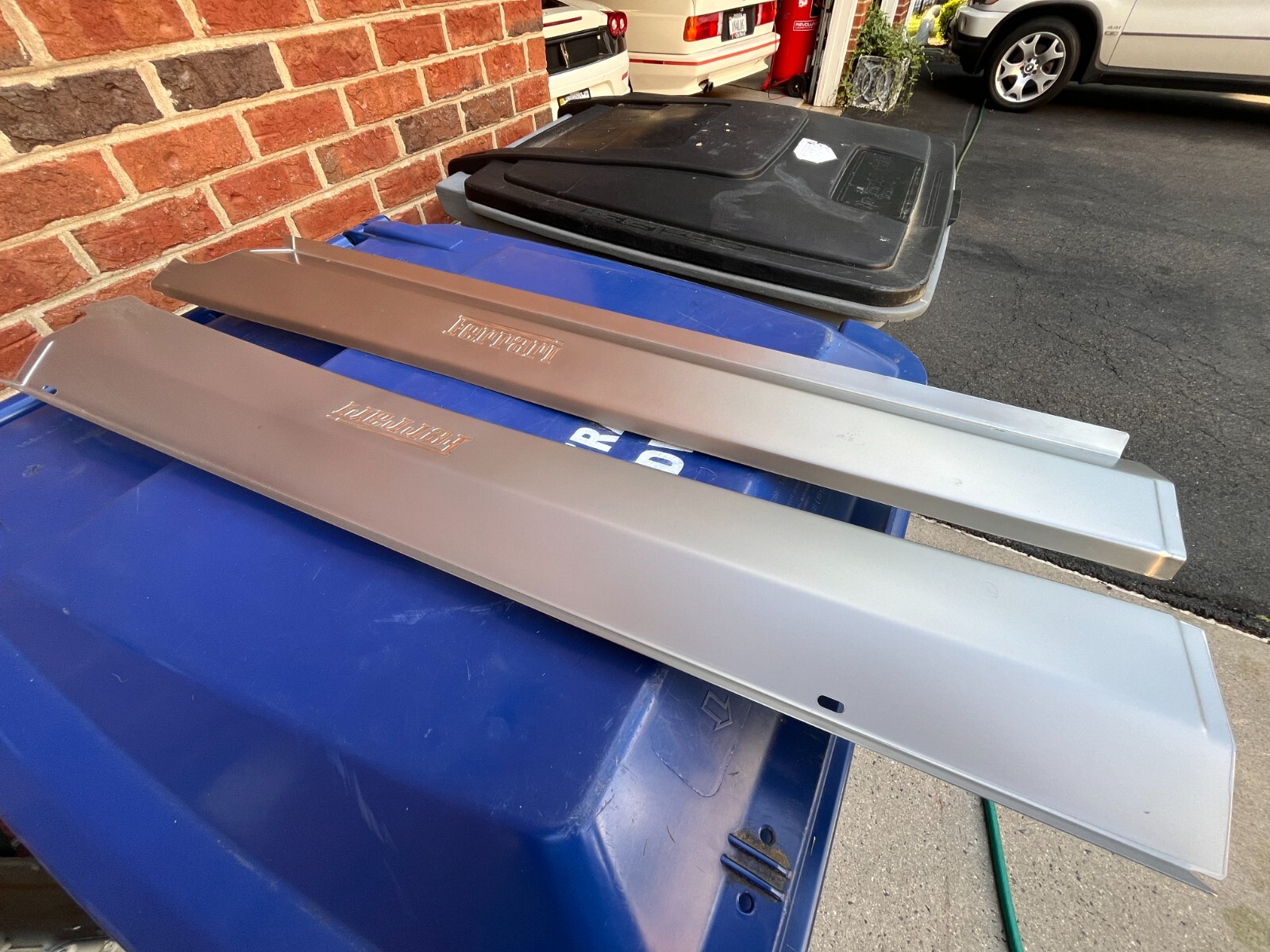 Ferrari 360 interior door sills/ kick plates (BRAND NEW)